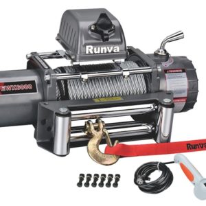 Лебёдка электрическая 12V Runva 6000 lbs 2500 кг