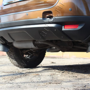 Накладка заднего бампера (аэродинамический обвес) Renault Duster 2010-2014 (I поколение)