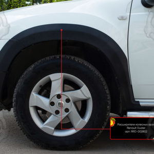 Расширители колесных арок Renault Duster 2010-2014 (I поколение)