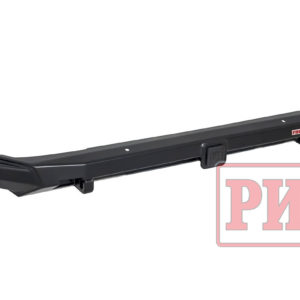 Бампер передний силовой/защита штатного бампера РИФ Renault Duster 2021+ с квадратом под фаркоп и защитой радиатора