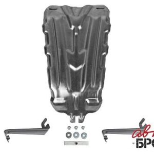 Защита редуктора + комплект крепежа, АвтоБРОНЯ, Алюминий, Renault Duster 2021-, V - 1.3Т; 1.5d; 1.6; полный привод/Renault Arkana 2019-, V-1,3; 1,6/ R