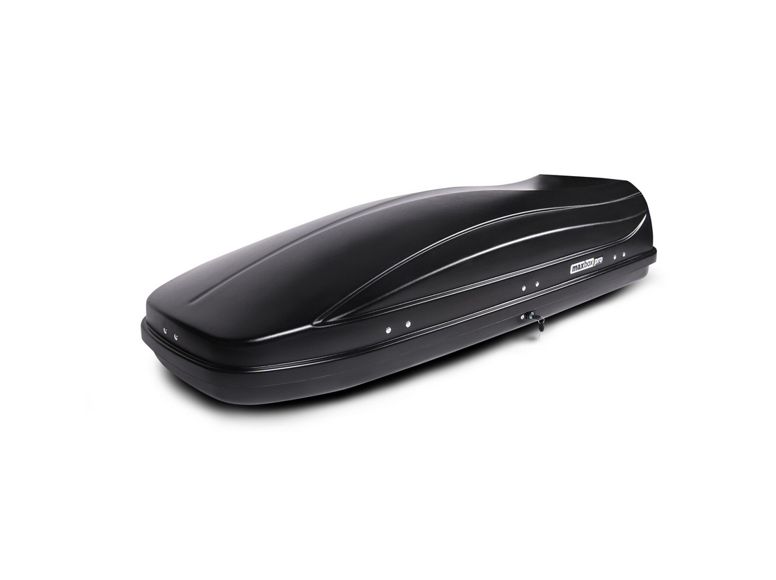 Автобокс MaxBox PRO 520 (большой) черный 196*80*43 см двустороннее открывание (багажный бокс на крышу) — изображение 5